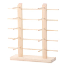 Load image into Gallery viewer, Multi Layers Wood Sunglass Display Racks Shelf Eyeglasses Show Stand Jewelry Holder For Multi Pairs Glasses Showcase Women