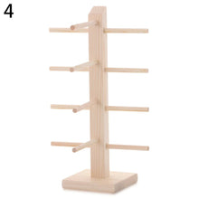 Load image into Gallery viewer, Multi Layers Wood Sunglass Display Racks Shelf Eyeglasses Show Stand Jewelry Holder For Multi Pairs Glasses Showcase Women