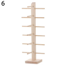 Load image into Gallery viewer, Multi Layers Wood Sunglass Display Racks Shelf Eyeglasses Show Stand Jewelry Holder For Multi Pairs Glasses Showcase Women