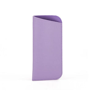 Multifunctional Small Fresh Glasses Case Pu Leather Sunglasses Case Simplicity Summer New Style Candy Color Oblique Mouth Bag