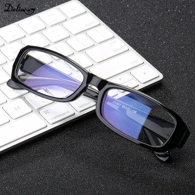 Myopia Glasses Rectangle Frame Clear Lens Eyeglasses HD Myopia Glasses Men Women Ultralight Glasses 0 TO-4.0