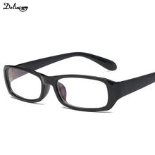 Carica l&#39;immagine nel visualizzatore di Gallery, Myopia Glasses Rectangle Frame Clear Lens Eyeglasses HD Myopia Glasses Men Women Ultralight Glasses 0 TO-4.0