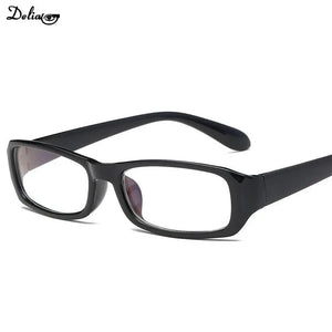Myopia Glasses Rectangle Frame Clear Lens Eyeglasses HD Myopia Glasses Men Women Ultralight Glasses 0 TO-4.0