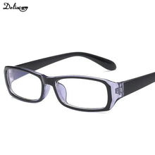 Carica l&#39;immagine nel visualizzatore di Gallery, Myopia Glasses Rectangle Frame Clear Lens Eyeglasses HD Myopia Glasses Men Women Ultralight Glasses 0 TO-4.0