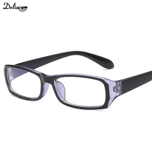 Myopia Glasses Rectangle Frame Clear Lens Eyeglasses HD Myopia Glasses Men Women Ultralight Glasses 0 TO-4.0