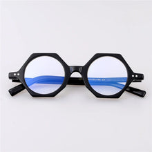 Load image into Gallery viewer, Myopia Glasses Women Acetate Round Glasses Men Prescription Glasses Myopia Clear Womens Eyeglass Frames Computer Glasses
