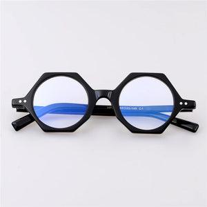 Myopia Glasses Women Acetate Round Glasses Men Prescription Glasses Myopia Clear Womens Eyeglass Frames Computer Glasses