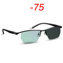 Load image into Gallery viewer, Myopia Men&#39;s Computer Glasses Photochromic Sunglasses Chameleon Anti Blue Ray Gaming Sight Prescription -1.25 -1.75 -5 -5.5 -6.0
