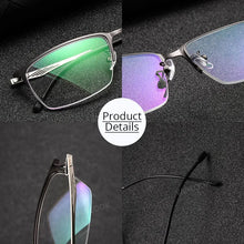 Load image into Gallery viewer, Myopia Photochromic Sunglasses Screwless Eyewear Anti Blue Ray Computer Glasses Frame For Men-0.50-4.25-4.75-5.25-5.75-6.00