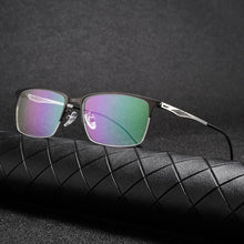 Load image into Gallery viewer, Myopia Photochromic Sunglasses Screwless Eyewear Anti Blue Ray Computer Glasses Frame For Men-0.50-4.25-4.75-5.25-5.75-6.00