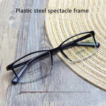Load image into Gallery viewer, Myopia frame male can be equipped with flat light with degree frosted black myopia frame gradient color frame female frame