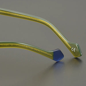 Acetate polygon Glasses frame men brand optical Eyewear personality Irregular women Myopia reading prescription Eyeglasses