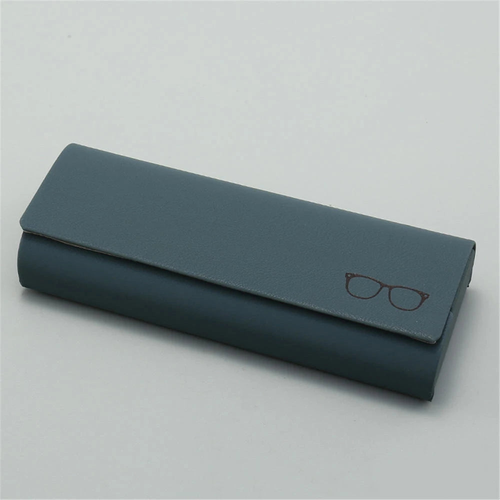 NEW Retro Leather Handmade Sunglasses Glasses Case Portable Myopia Frame Case Glasses Bag Storage Box