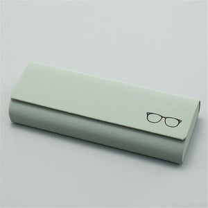 NEW Retro Leather Handmade Sunglasses Glasses Case Portable Myopia Frame Case Glasses Bag Storage Box