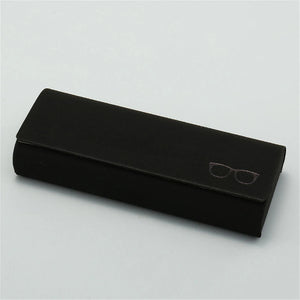 NEW Retro Leather Handmade Sunglasses Glasses Case Portable Myopia Frame Case Glasses Bag Storage Box