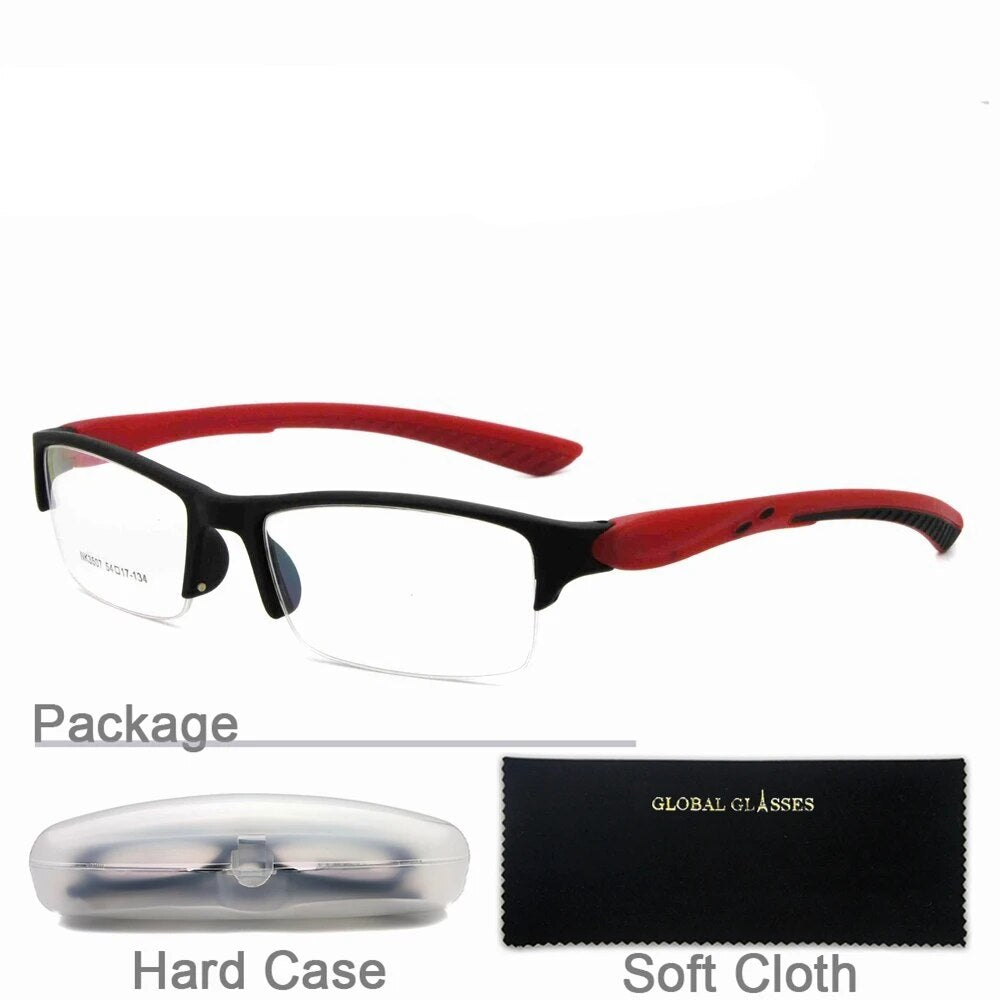 NK3507-C1 Eyewear   Unisex Clean Lens TR90 Optical Spectacle Frame Ultra Light Myopia Sports Glasses Frames