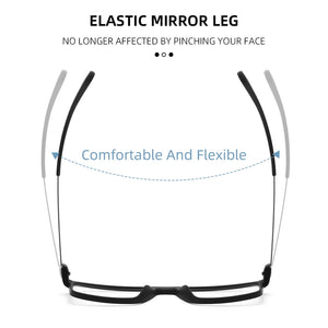 NONOR Classic Optical Glasses TR Frame For Women Square Eyeglasses Frames For Men Designer Brown  Spectacles