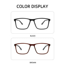 Load image into Gallery viewer, NONOR Classic Optical Glasses TR Frame For Women Square Eyeglasses Frames For Men Designer Brown  Spectacles