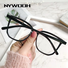 Load image into Gallery viewer, NYWOOH Finished Myopia Glasses Women Men Oversized Square Eyeglasses Prescription Shortsighted Eyewear -1.0 -1.5 -2.0 -2.5 to -6