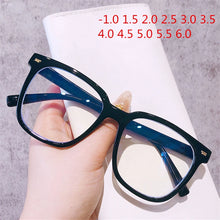 Load image into Gallery viewer, NYWOOH Finished Myopia Glasses Women Men Transparent Eyeglasses Prescription Student Shortsighted Eyeglass -1.0 1.5 2.0 to 6.0