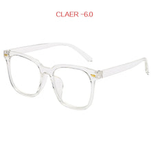 Load image into Gallery viewer, NYWOOH Finished Myopia Glasses Women Men Transparent Eyeglasses Prescription Student Shortsighted Eyeglass -1.0 1.5 2.0 to 6.0