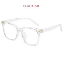 Load image into Gallery viewer, NYWOOH Finished Myopia Glasses Women Men Transparent Eyeglasses Prescription Student Shortsighted Eyeglass -1.0 1.5 2.0 to 6.0