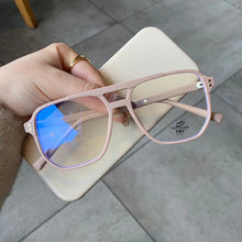 Load image into Gallery viewer, Unisex Blue Light Blocking Computer Glasses Women  TR90 Frame Vintage Square Eyewear Anti Eyestrain Eyeglasses