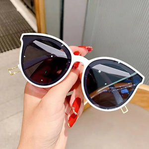 New 2024 Kids Sunglasses Vintage Square Boy Girl Baby Goggles Children Sun Glasses UV400 Eyewear