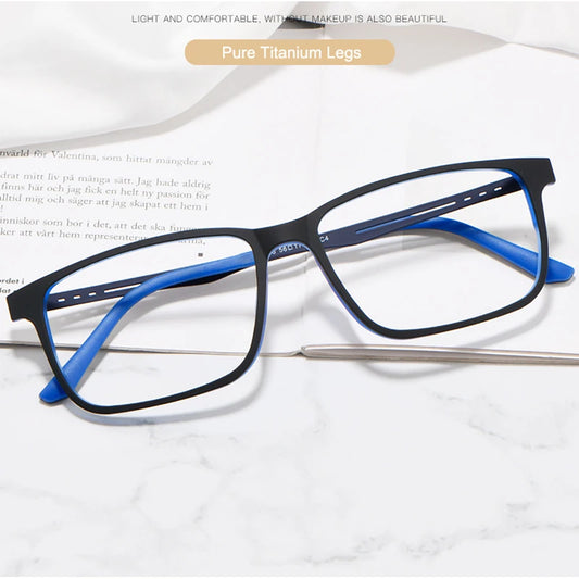 Arrival Designer Optical Eyeglasses For Men And Women Spectacles Flexible Titanium Temple Leg TR90 Rim Glasses Frames Oculos