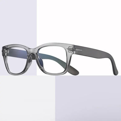 Arrival Retro Big Frame Plastic Glasses Frame Optical Spectacles with Spring Hinges Nearsighted Eyewear Unisex