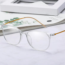 Load image into Gallery viewer, Arrival Transparent Full Rim TR-90 Optical Glasses Frame Alloy Legs Flexible Material Quality Texture Prescription Eyewear