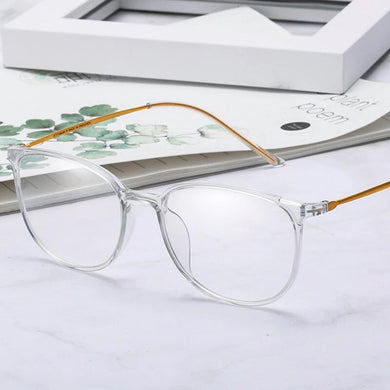 Arrival Transparent Full Rim TR-90 Optical Glasses Frame Alloy Legs Flexible Material Quality Texture Prescription Eyewear