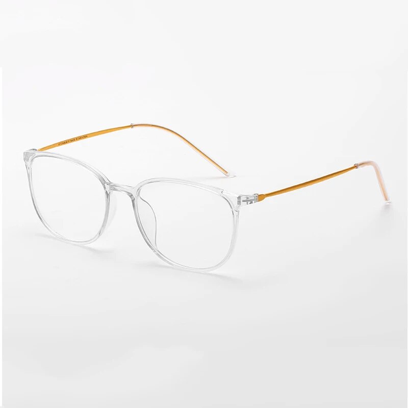 Arrival Transparent Full Rim TR-90 Optical Glasses Frame Alloy Legs Flexible Material Quality Texture Prescription Eyewear