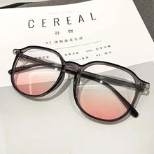 Load image into Gallery viewer, Blush Plain Makeup Optical Glasses Transparent Computer Glasses Frame Women Men Square Glasses Frame Eyeglass Accessories