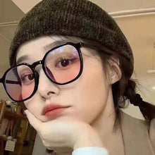 Load image into Gallery viewer, Blush Plain Makeup Optical Glasses Transparent Computer Glasses Frame Women Men Square Glasses Frame Eyeglass Accessories
