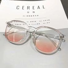 Load image into Gallery viewer, Blush Plain Makeup Optical Glasses Transparent Computer Glasses Frame Women Men Square Glasses Frame Eyeglass Accessories