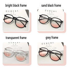 Load image into Gallery viewer, Blush Plain Makeup Optical Glasses Transparent Computer Glasses Frame Women Men Square Glasses Frame Eyeglass Accessories