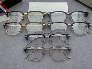 Brand Design Retro Square Titanium Glasses Frame Men Optical Prescription Eyeglasses Women Myopia Eyewear tbx422 Spectacles