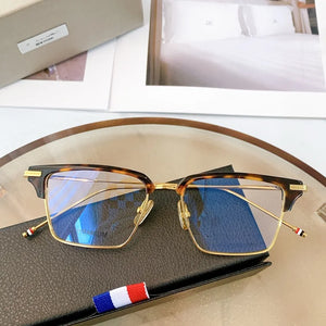 Brand Design Retro Square Titanium Glasses Frame Men Optical Prescription Eyeglasses Women Myopia Eyewear tbx422 Spectacles