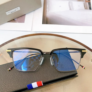 Brand Design Retro Square Titanium Glasses Frame Men Optical Prescription Eyeglasses Women Myopia Eyewear tbx422 Spectacles