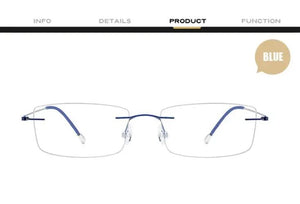 Brand Design Rimless Women Glasses Frame,Korean Men Titanium Reading Optical Eyeglasses,Ultralight Prescription Lens Eyewear