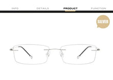 Load image into Gallery viewer, Brand Design Rimless Women Glasses Frame,Korean Men Titanium Reading Optical Eyeglasses,Ultralight Prescription Lens Eyewear