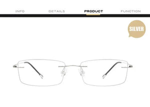 Brand Design Rimless Women Glasses Frame,Korean Men Titanium Reading Optical Eyeglasses,Ultralight Prescription Lens Eyewear