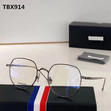 Brand Titanium Round Optical Eyeglasses Men Women tbx812 Glasses Frame Myopia Prescription Reading Eyewear TBS126& tbx914