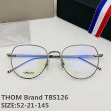 Load image into Gallery viewer, Brand Titanium Round Optical Eyeglasses Men Women tbx812 Glasses Frame Myopia Prescription Reading Eyewear TBS126&amp; tbx914
