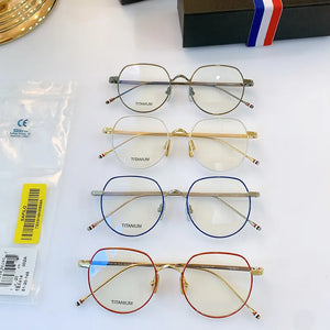 Brand Titanium Round Optical Eyeglasses Men Women tbx812 Glasses Frame Myopia Prescription Reading Eyewear TBS126& tbx914