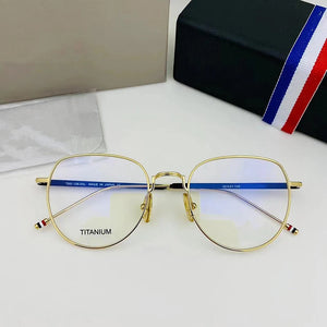 Brand Titanium Round Optical Eyeglasses Men Women tbx812 Glasses Frame Myopia Prescription Reading Eyewear TBS126& tbx914