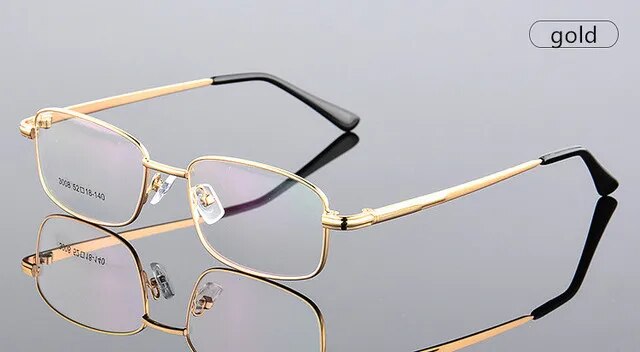 Business Glasses Frames Men Transparent Alloy Titanium Eyeglasses Frame Men Square Optical Eye Glasses Male Spectacles