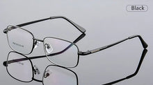 Load image into Gallery viewer, Business Glasses Frames Men Transparent Alloy Titanium Eyeglasses Frame Men Square Optical Eye Glasses Male Spectacles