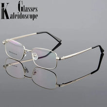 Load image into Gallery viewer, Business Glasses Frames Men Transparent Alloy Titanium Eyeglasses Frame Men Square Optical Eye Glasses Male Spectacles